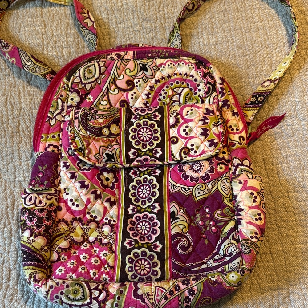 Era Bradley Vibrant Patterned Backpack